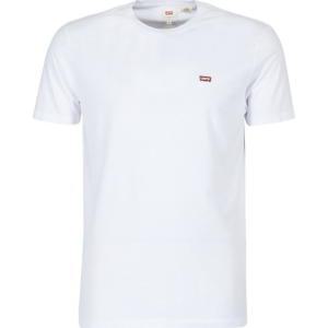 [리바이스 (패플)][리바이스]흰색 반팔 티셔츠 스몰 로고 56605