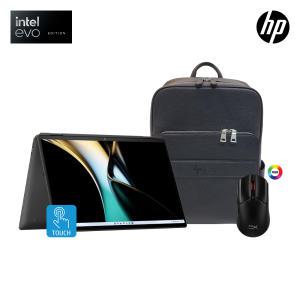HP 스펙터 x360 16-aa0008TX + HP 프리미엄 16형 노트북 가죽 백팩 + HyperX PulseFire Haste 2 초경량 고정밀 유무선 겸용 마우스(검정색)