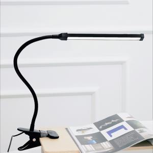 플랜룩스 라인코 집게형 LED스탠드 책상 침대 독서등 USB 조명, 흑색