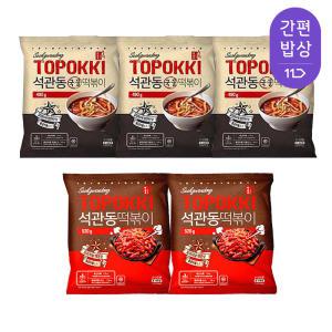 석관동 국물떡볶이, 490g, 3개 + 오리지널 떡볶이, 520g, 2개