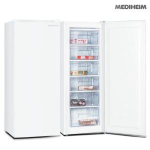 메디하임 냉동고 MHR-202SG 180L (화이트/다크실버) 가정용 소형냉동고
