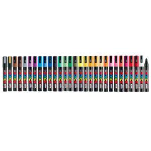미쯔비시 유니포스카 POSCA 마카 PC-5M 낱색 개별 ALL 색상