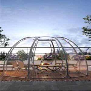 투명 돔 텐트 카페 PVC 버블 룸 글램핑 오두막 정자 원두막 버블하우스 방갈로 이글루
