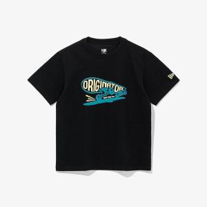 갤러리아 [뉴에라][키즈] 오리지네이터 스케이트보드 티셔츠 블랙(14310226)