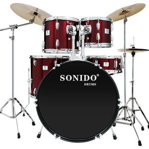 [풀세트구성]Sonido Q-star 5기통 드럼 풀세트/4가지 컬러