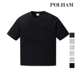 [폴햄 (패플)][폴햄][폴햄] 남여공용 알래스카 더블니트 반팔 티셔츠_PHD2TR3040