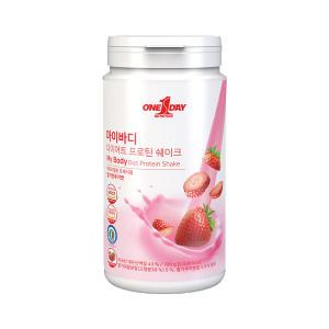 원데이뉴트리션 마이바디 다이어트 프로틴 쉐이크 딸기앤쿠키맛, 700g, 1개