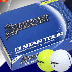 [스릭슨]24년 Q-STAR 투어 골프볼(3피스)(옐로우)