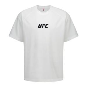 [UFC SPORT](김해점)UFC 메쉬+ 릴렉스핏 반팔 티셔츠 화이트 U4SSV2313WH