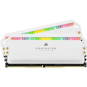 커세어 램 메모리 Corsair 도미네이터 Platinum RGB DDR4 16GB (2x8GB) 3600 C18 데스크탑 화이트 (CMT16GX