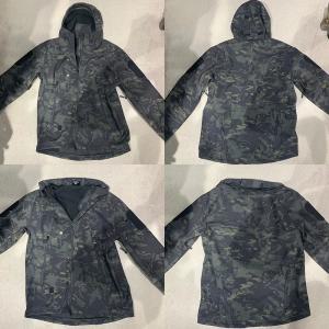 밀리터리 상어 피부 소프트 쉘 군사 전술 재킷 남성 방수 윈드 브레이커 겨울 따뜻한 코트 위장 후드 카모