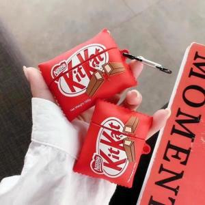 Kitkat 초콜릿 에어팟 프로 2 케이스 2022 보호 블루투스 이어폰 실리콘 커버 3 여아 or 남아용