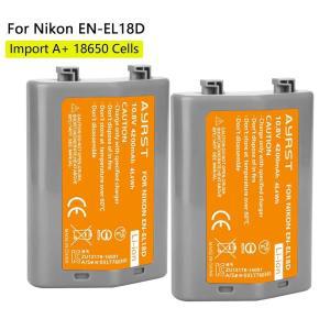 EN-EL18D 충전식 리튬 배터리. 호환 니콘 Z9 D800 D4 그립. 4200mAh