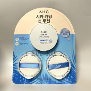 AHC 선쿠션 세이프온 시카 카밍 본품 1개 리필 2개 자외선차단 쿠션 코스트코_MC