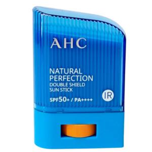 AHC 내추럴 퍼펙션 더블쉴드 선스틱(대용량) 22g 백탁없는 워터프루프선크림 끈적임없는