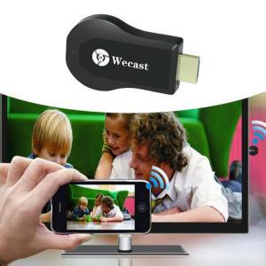 Wecast 미라캐스트 와이파이 무선 디스플레이 TV 스틱, HD-MI 비디오 DLNA 지원, iOS 시스템