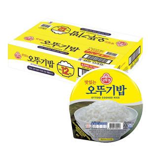 [가격행사]맛있는 오뚜기밥 210g x 12개 즉석밥_MC