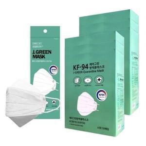 KF94 제이그린 소형 어린이 마스크 300매(50매입 6박스) 개별포장 식약처 의약외품 4중고효율필터 프리미엄