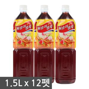 담터 복숭아홍차 1.5L X 12페트/홍차