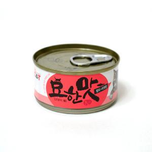 오션 바이캣 고양이 캔 묘한맛 참치 타우린 1Box (80g x 24개)