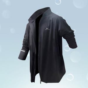 남자바람막이 얇은자켓 집업점퍼 빅사이즈 냉감 여름 골프운동 스포츠 남성큰옷 간절기 블랙검정 2 3 4 5XL