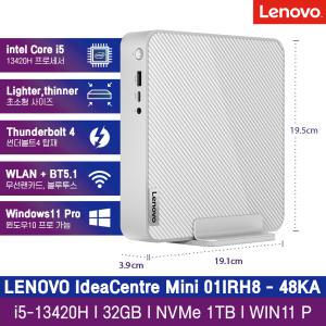 Mini 01IRH8-48KA 미니PC i5-13420H 32GB램 SSD 1TB 윈도우11 프로(10프로 가능)