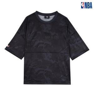 [NBA]유니 오버핏 절개 메쉬 반팔 티셔츠 (N212TS221P)