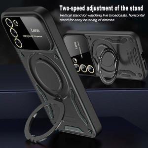 스마트폰 공기계 정식발매 새제품 샤오미 14 울트라 포코 X6 프로 레드미 노트 13 12 용 마그네틱 케이스,