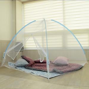 바닥X 원터치 모기장 텐트 방충망 대형 5인용 거실 야외 캠핑