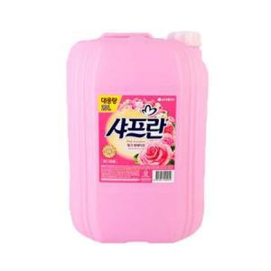 샤프란 섬유유연제 핑크 대용량 업소용 20L_MC