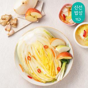 [농협카드15%추가][농가식품]백김치3kg외 겉절이/열무/총각/포기김치
