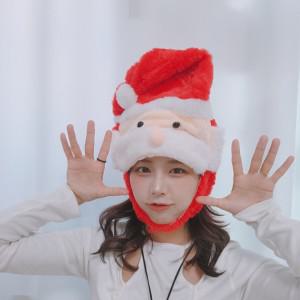 크리스마스 큐티 산타 인형탈 파티 용품 재밌는선물 소품 메리 머리띠