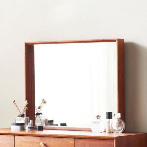 [신세계몰]마켓비엔티 CBM 멀바우 사각 화장대 거울 690x550 이케아 스타일