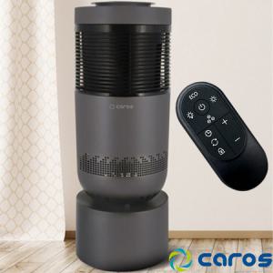CAROS GS2 블랙 가정용 리모컨 온풍기 사무실 PTC 전기 히터 업소용 온풍 스토브_MC