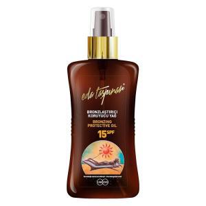Eda Taspinar Bronzing Protective Oil Tanning Protecting Spray for Mediterranean Tan All Eyes On You