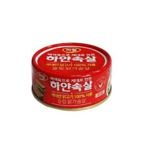 [하림] 하얀속살 슬림 닭가슴살 135g 캔
