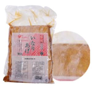 일본 조미 유부피 60매 유부초밥 사각 주머니 만들기 재료 음식점 업소용 대용량 냉동 가게