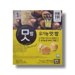 씨제이 유기농 맛밤 714g / 42g x 17팩 코스트코_MC
