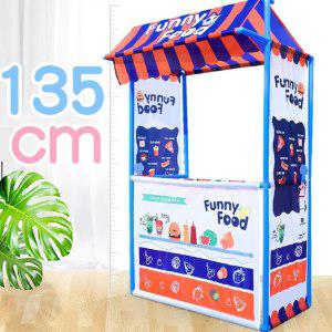 방꾸미기플레이하우스 어린이 아이스크림 놀이방 텐트 매장 발달 학습 실내 야외 놀이