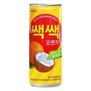 [롯데칠성음료] 롯데 쌕쌕 오렌지 240ml x 30캔