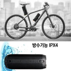 고출력 휴대용 자전거스피커 라이딩1 캠핑여행 무선블루투스 USB MP3 듀얼서브우퍼W-M2