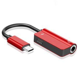 오디오 변환기 USB C To Type c 어댑터 3.5 AUX 케이블 전화 이어폰충전 플러그 분배기 Type-C 3.5mm 잭 헤