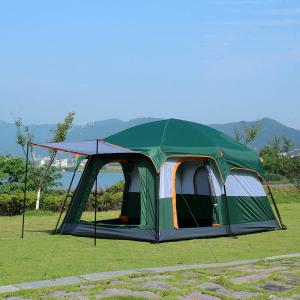 가족형 캠핑 거실형 텐트 캠핑 대형 리빙쉘 그린 오토캠핑