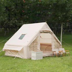 Lohascamping 야외 에어 텐트 6.3 넓은 공간 방수 가족 하이킹 여행 4-5 인용