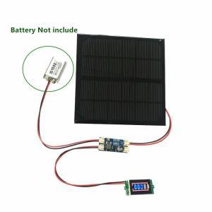 태양열 분 배터리 충전기 포함 태양 전지 패널 배터리 디스플레이 DIY 키트 PH 20 케이블 6V 3W 45W 6W 10W