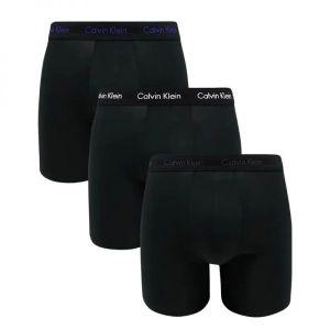 [정품] 캘빈클라인 남자 속옷세트 롱드로즈 3팩 블랙