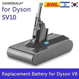 다이슨 진공 청소기 시리즈용 충전식 배터리 교체, 앱솔루트 V8 애니멀 리튬 이온 SV10, 21.6V 6800Ah