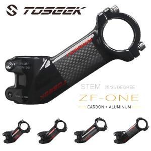 Toseek 초경량 자전거 핸들바 스템, 10 도, 25/35 MTB 파워 31.8mm