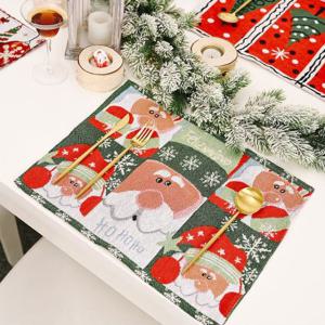 [오너클랜]크리스마스 테이블 식탁장식 식기매트 테이블매트