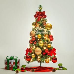 90cm 골든벨 스카치 트리 풀세트(전구포함)장식 나무 클스마스 성탄절 크리스 미니 금방울 예쁜